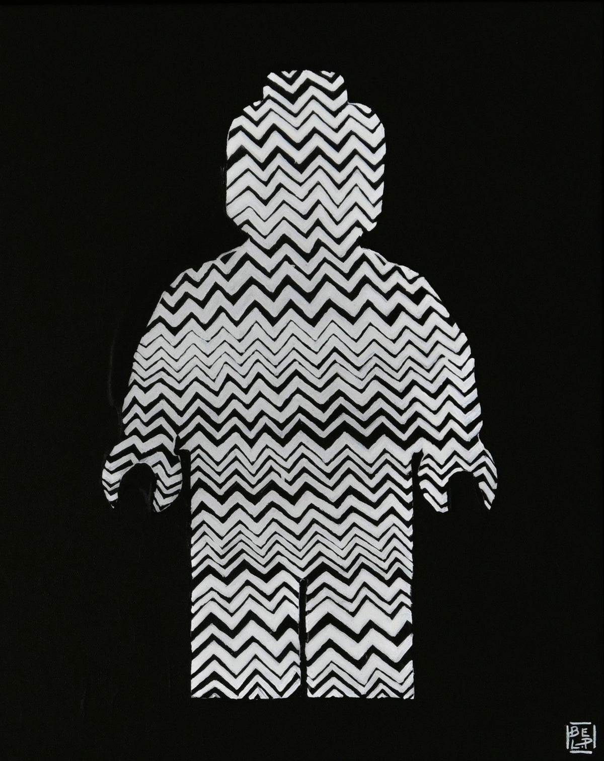 Same Same But Different -Lego Silouette