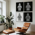 Same Same But Different -Lego Silouette