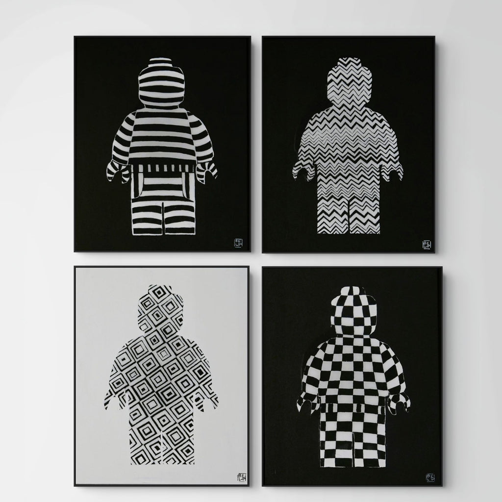 Same Same But Different -Lego Silouette