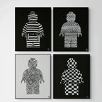 Same Same But Different -Lego Silouette