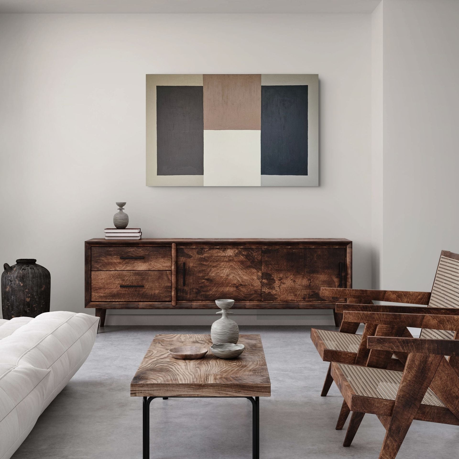 Linen and Charcoal