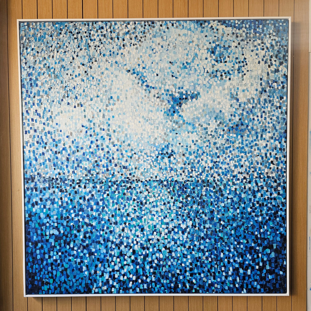 Fading into the Blue