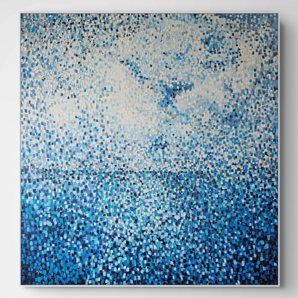 Fading into the Blue