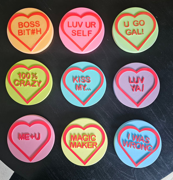Candy Heart Creation